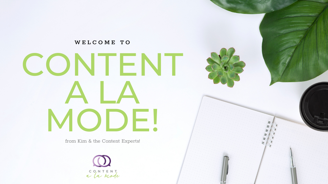 content a la mode membership welcome image