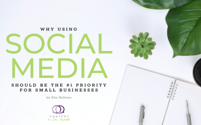Why using social media should be the #1 priority for small businesses